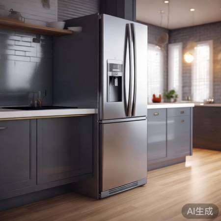 美凌冰箱噪音略大,不影响使用