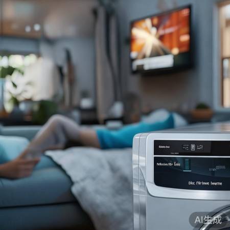 周末沙发遥控,聊直驱变频洗衣干