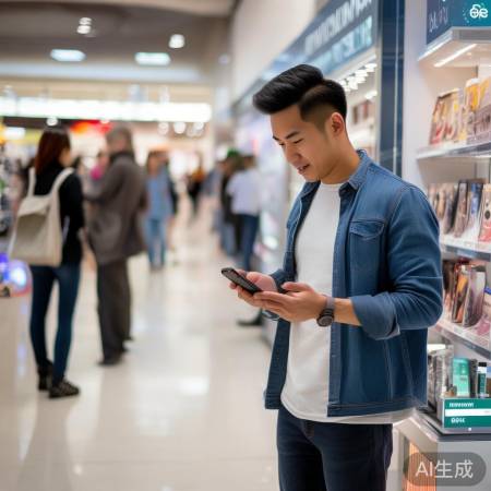 实体店促销,先上网查价