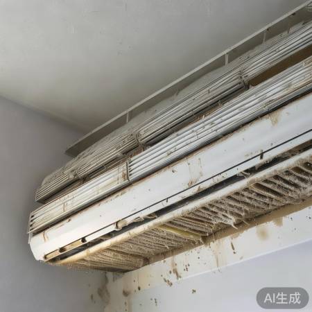 空调藏污纳垢,定期清洗保障健康