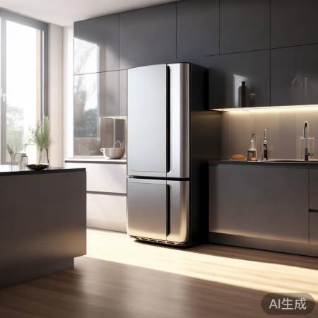 凡帝罗冰箱416，时尚家居新选