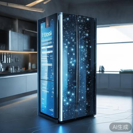 未来厨房,智能冰箱亮相