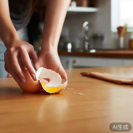轻轻敲鸡蛋,辨新鲜