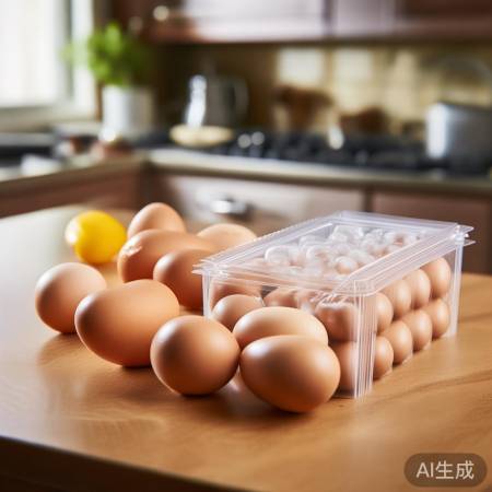 新鲜鸡蛋营养高,适量购买。