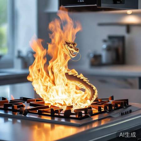 燃气灶火力强劲如龙