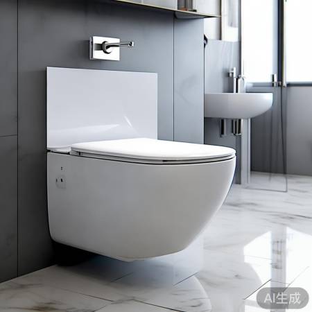 壁挂智能马桶,空间省心又美观