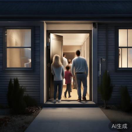 “防盗门开启时机,视情况而定”