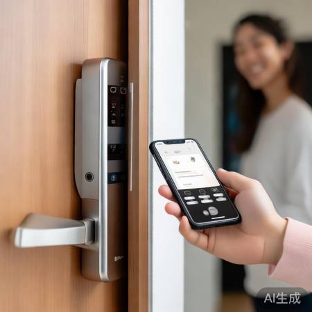 指纹锁安装简单易用