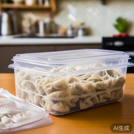 保鲜盒密封防潮,饺子安心睡冰箱