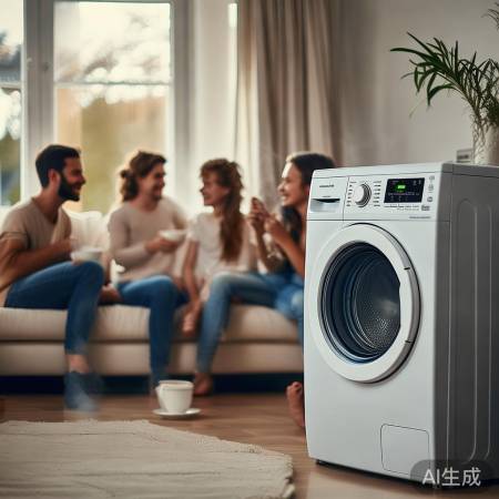 苏帕斯减震洗衣机,静音生活新体