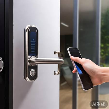“NFC智能锁，开门快捷神奇”