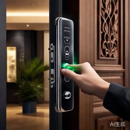智能指纹锁,安全守护家