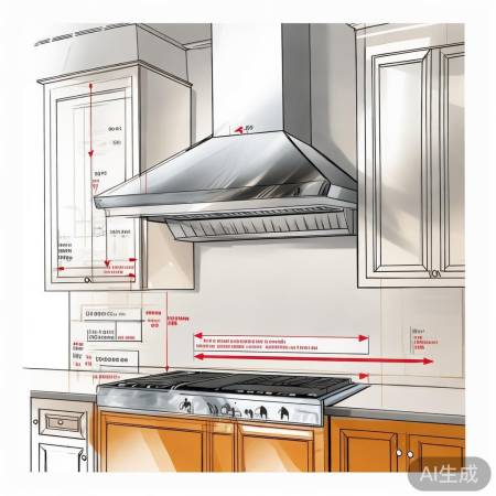 老板油烟机外墙孔尺寸图，快速了解安装尺寸