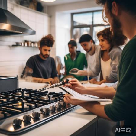 燃气安全，冷静操作