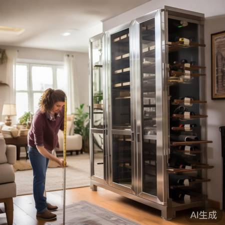 酒柜尺寸需量好