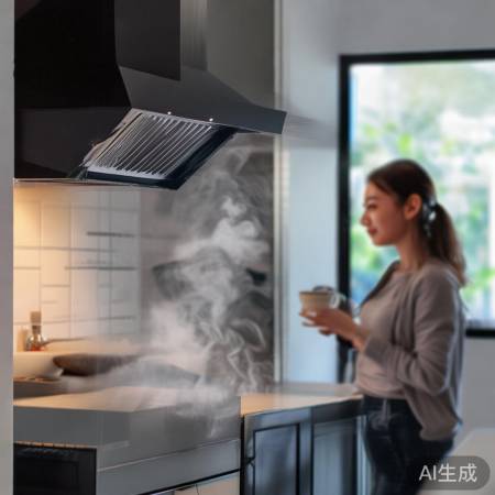 万和抽油烟机噪音小，静音效果显著