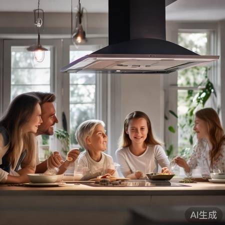 万和抽油烟机，静音厨房新体验