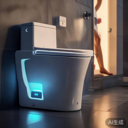 智能马桶一键清洁，生活更轻松