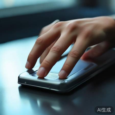 指纹录入，指正稍用力