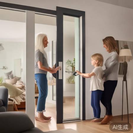 密码门入户双开，贵且需教会使用