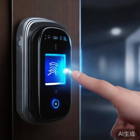 智能锁指纹识别，安全可靠
