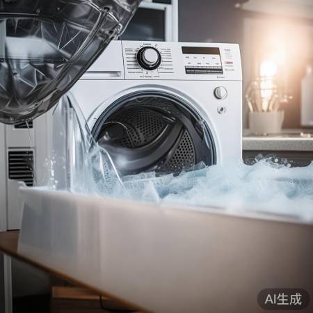 断电开启洗衣机盖