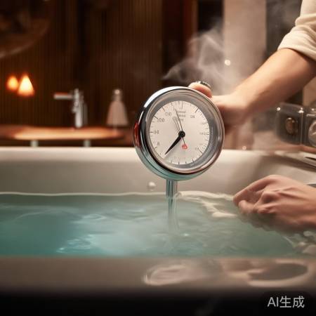 热水器温度表：精准控温的实用指南标志