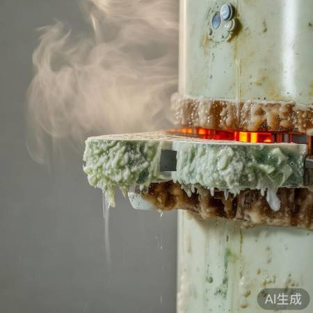 热水器水垢多，加热不良