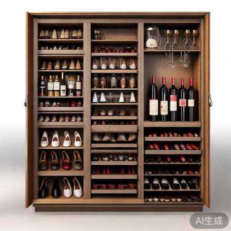 鞋柜隔板，酒柜酒具