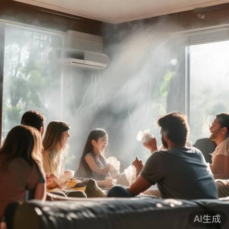 除湿效果受房间大小及设备功率影