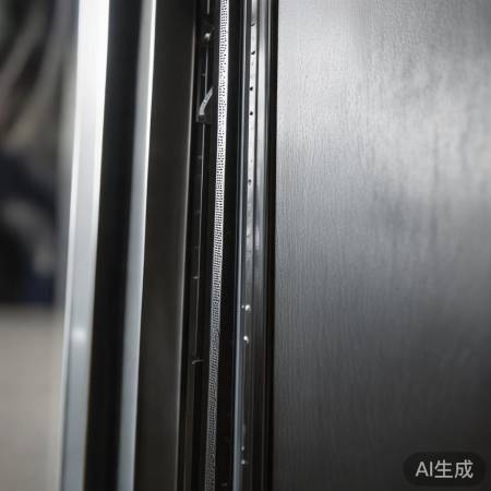 门板厚实，钢骨架，门缝严密
