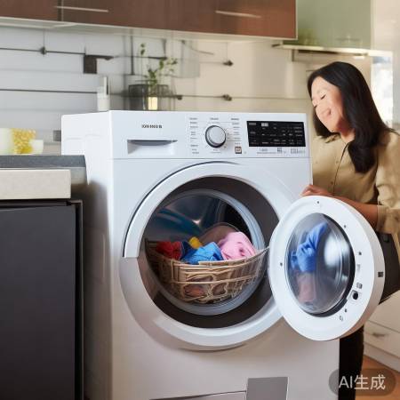 “洗衣机定时巧控停”