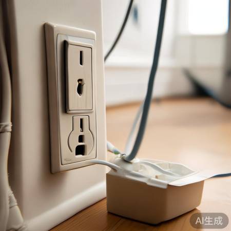 插座问题需更换，先断电再操作