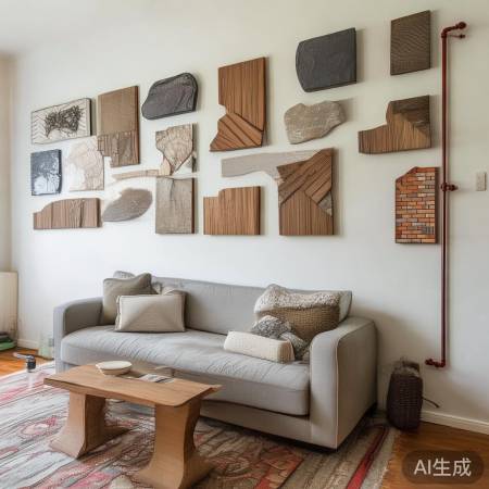 墙面装饰，美观实用