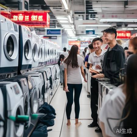 宝昌家电城：洗衣机品牌齐全，价