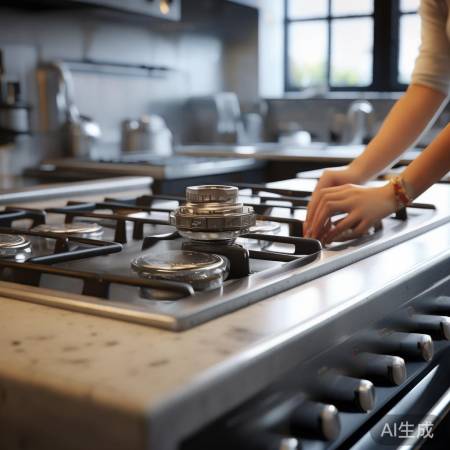 燃气灶使用需通风遵说明书