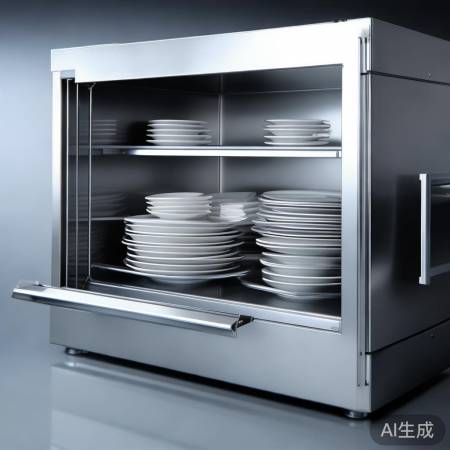 消毒柜清洁，无残留。