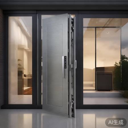 高科技自动升降防盗门