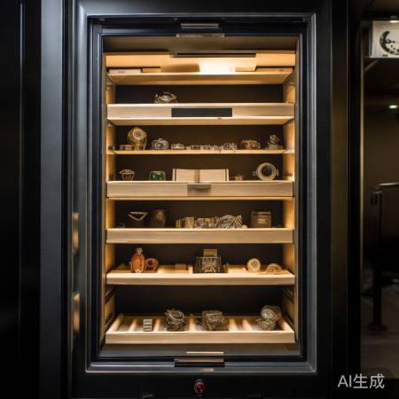 保险柜隔板，分类存放