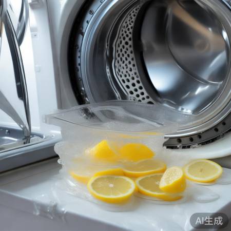 洗衣机去味除菌，柠檬酸消毒