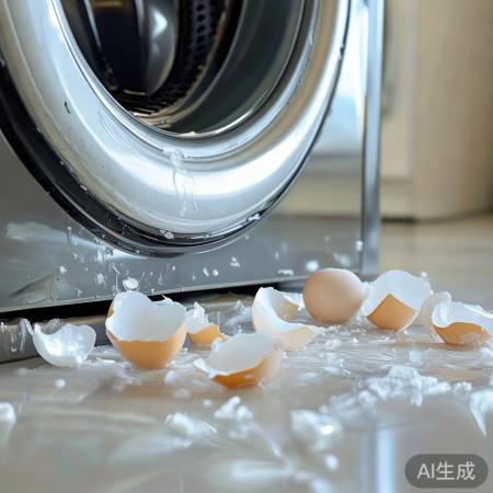 鸡蛋壳洗洗衣机，清洁又环保
