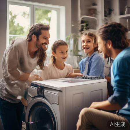换新洗衣机，洗出美好生活