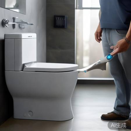 养成冲水习惯，智能马桶自停水