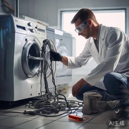 洗衣机装回，检查连接牢固