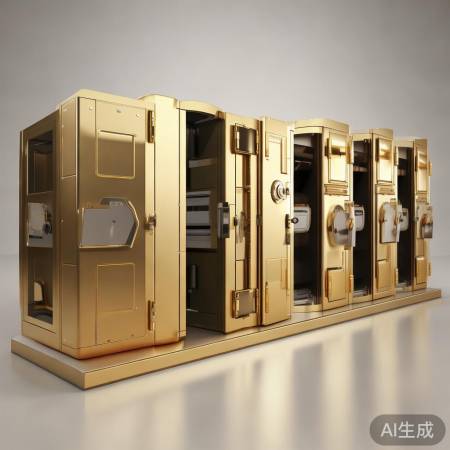多样金色保险柜任选