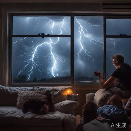 雷雨天别碰洗衣机