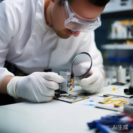 检查电池完好无损