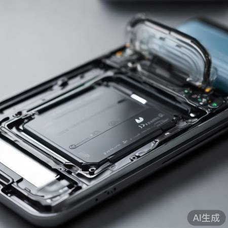 电池装好,盖紧电池盖