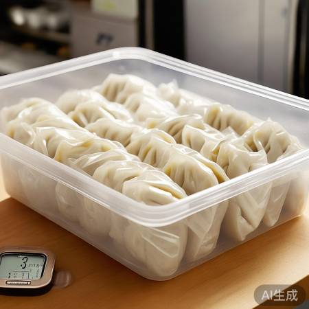 冻饺子可冷冻，保质期延长