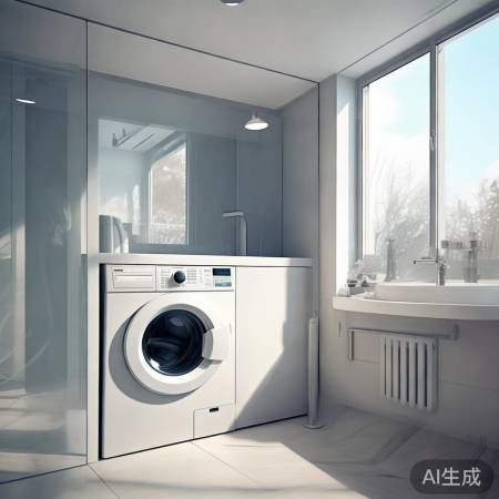 洗漱台洗衣机不挡光